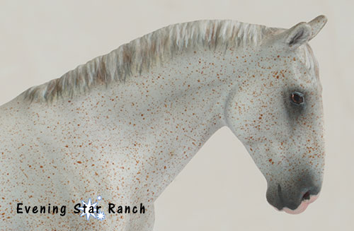 Breyer Stablemate Irish Draft painted by Avey May