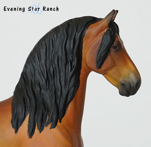 Breyer Stablemate Django painted by Sarah Hampson