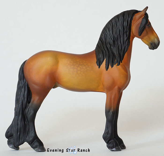 Breyer Stablemate Django painted by Sarah Hampson