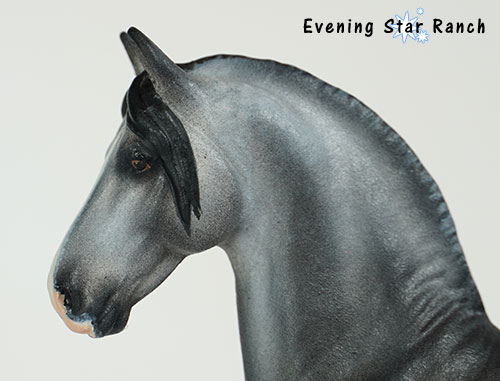 Breyer Stablemate Django painted by Amanda Dionne