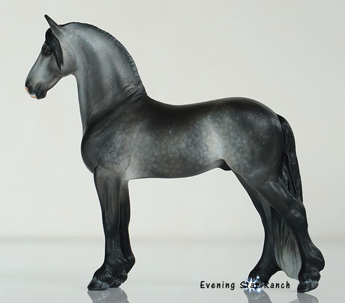 Breyer Stablemate Django painted by Amanda Dionne