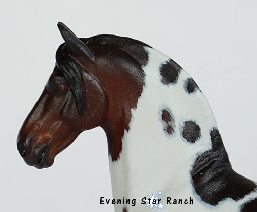 Breyer Stablemate Django painted by Christina Riley