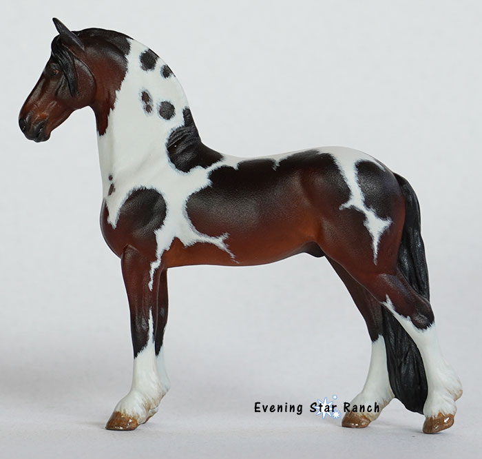 Breyer Stablemate Django painted by Christina Riley