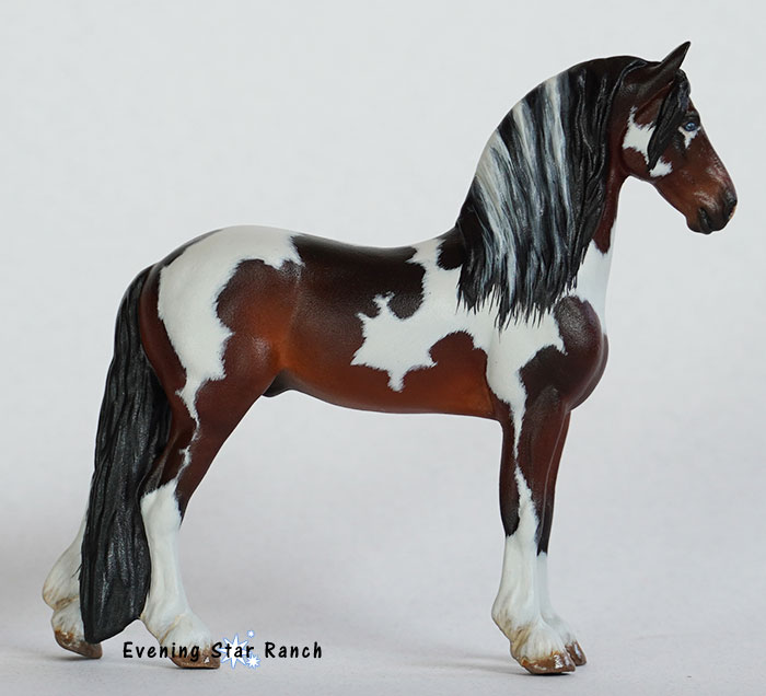 Breyer Stablemate Django painted by Christina Riley