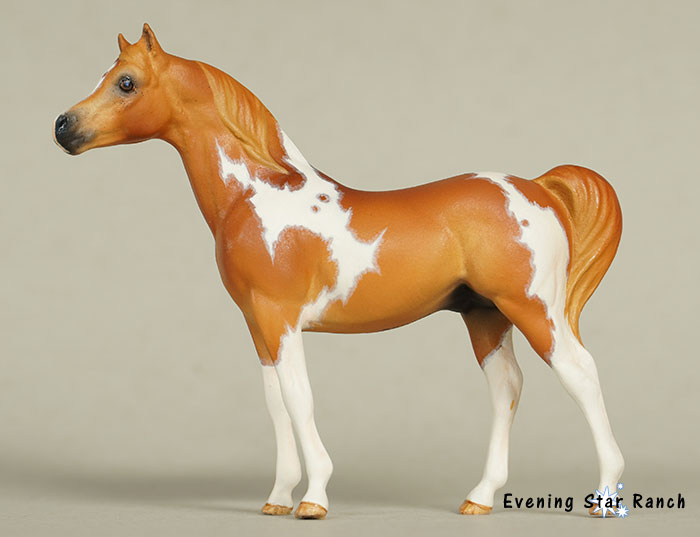 Breyer Stablemate Arabian Stallion painted by Amanda Dionne