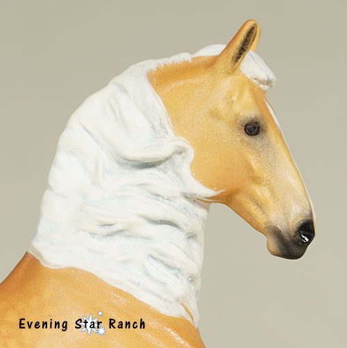 Breyer Stablemate Alborozo painted by Amanda Dionne