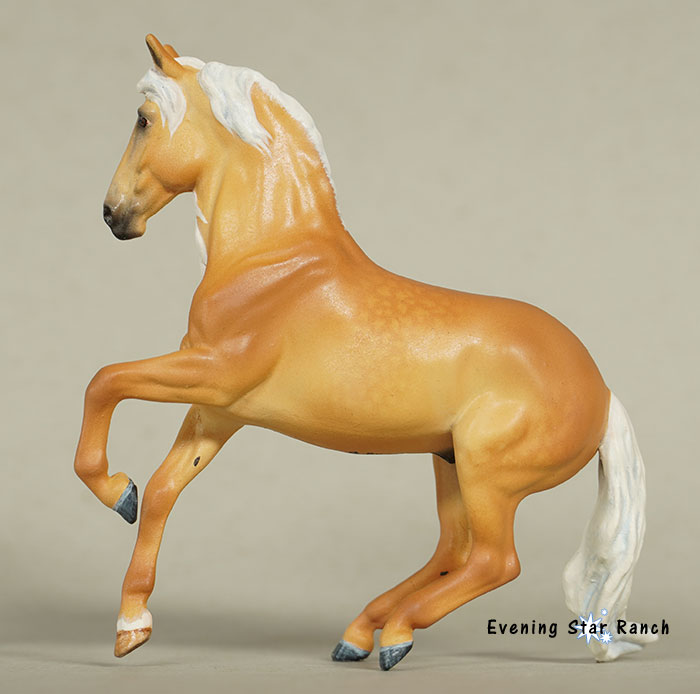 Breyer Stablemate Alborozo painted by Amanda Dionne