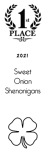 Award - Sweet Onion Shenanigans 2021 1st place