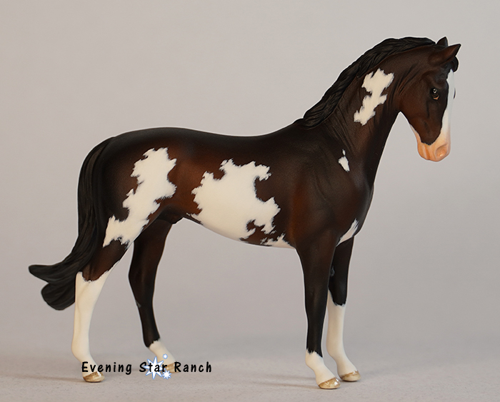 Breyer Stablemate Citation painted by Elizabeth Halperin