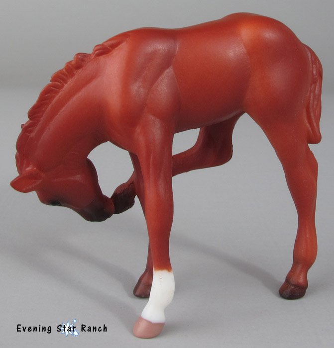 Breyer Stablemate Scratching Foal