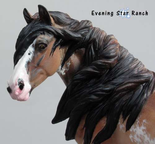 Stacey Tumlinson's Gypsy Scarlett painted by Sheila Anderson Bishop