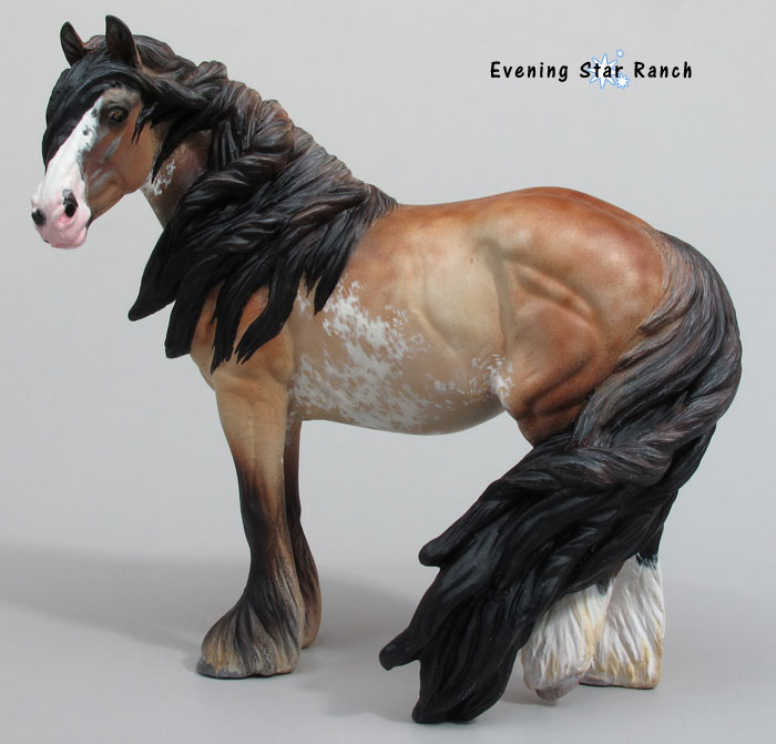 Stacey Tumlinson's Gypsy Scarlett painted by Sheila Anderson Bishop