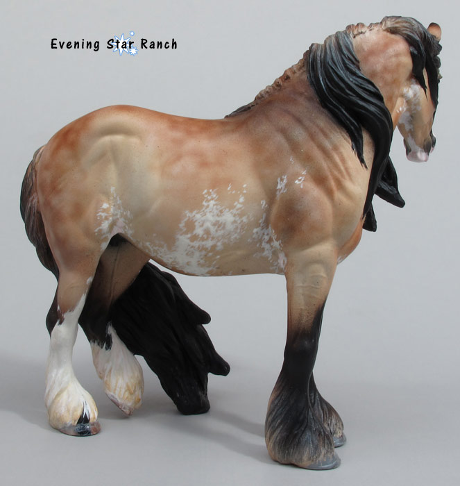 Stacey Tumlinson's Gypsy Scarlett painted by Sheila Anderson Bishop