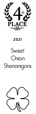 Award - 2021 Sweet Onion Shenanigans 4th place