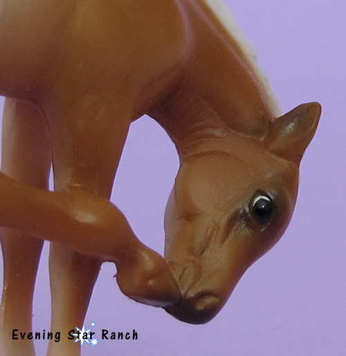 Breyer Stablemate Scratching Foal