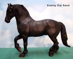 Breyer Traditional Friesian 485
