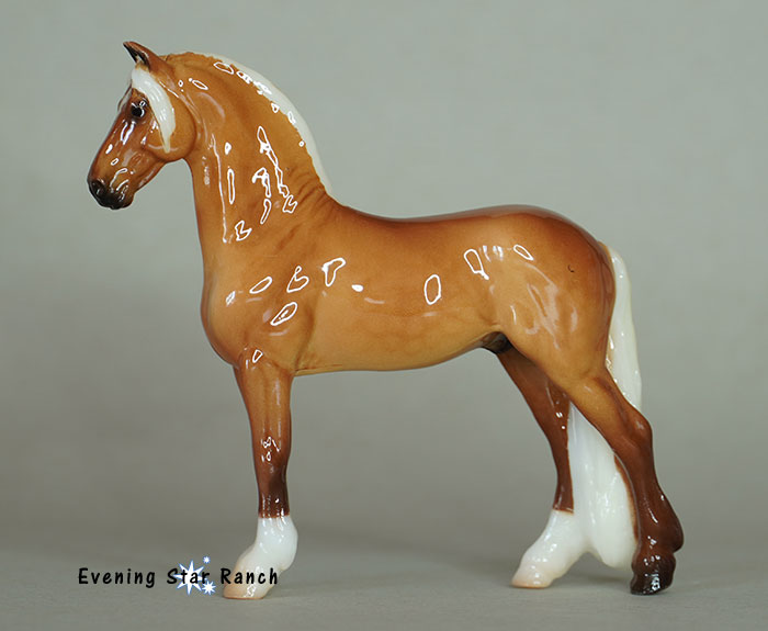 Breyer Stablemate Standing Friesian