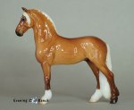 Breyer Stablemate Standing Friesian