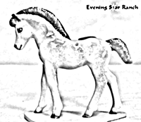 Hagen-Renaker Highland Pony Foal