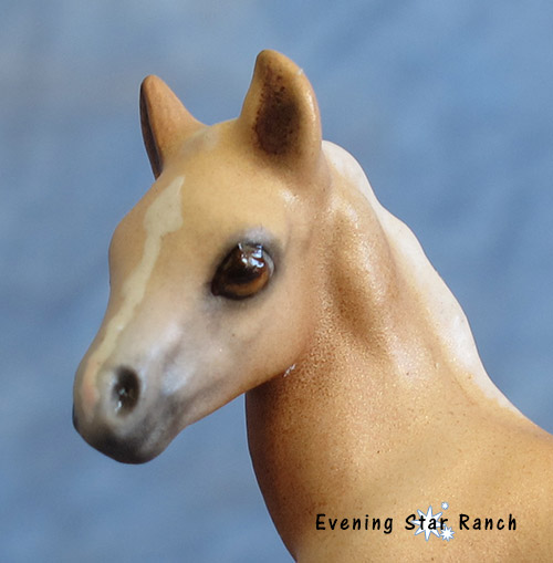 Hagen-Renaker Thoroughbred Foal painted by Dee Whitley