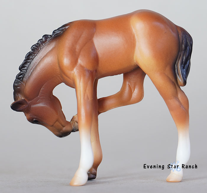 Breyer Stablemate Scratching Foal 10060