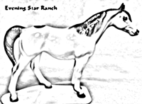 Hagen Renaker Arabian Mare