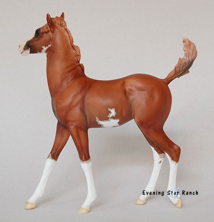 Breyer Traditional Walking Quarter Horse Foal Hawkeye 90202