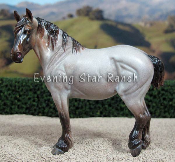 Stacey Tumlinson's Mini Scarlett painted by Animal Artistry