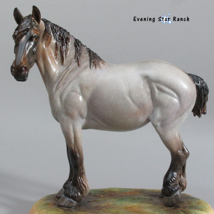 Stacey Tumlinson's Mini Scarlett painted by Animal Artistry