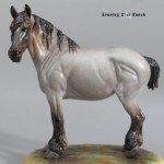 Stacey Tumlinson's Mini Scarlett painted by Animal Artistry