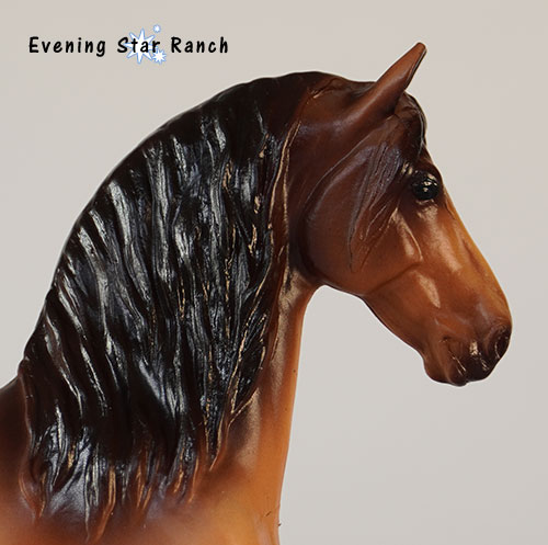 Breyer Stablemate Standing Friesian - 6924