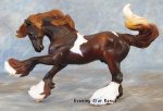 Breyer Stablemate Gypsy Vanner 711340 Toe-Tapper