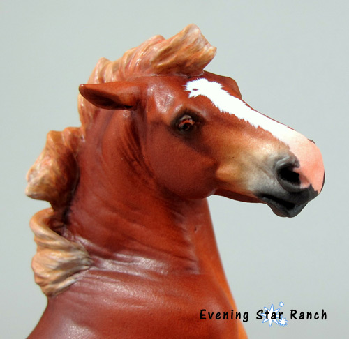 Josine Vingerling Ginger painted by Heather Bullach