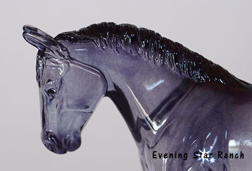 Breyer Stablemate Trotting Warmblood painted by Danielle Vanderpool