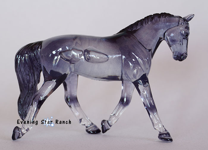 Breyer Stablemate Trotting Warmblood painted by Danielle Vanderpool
