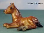 Breyer Stablemate Thoroughbred Lying Foal - 5700