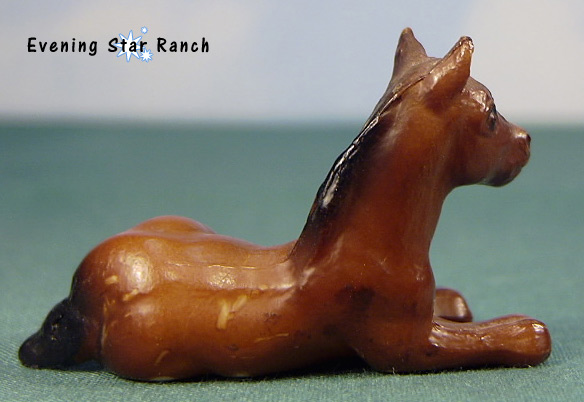 Breyer Stablemate Thoroughbred Lying Foal - 5700