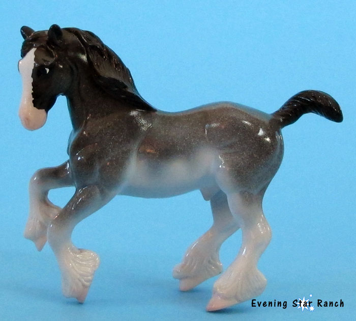 Breyer Stablemate Clydesdale - Moonraker 711141