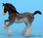 Breyer Stablemate Clydesdale - Moonraker 711141