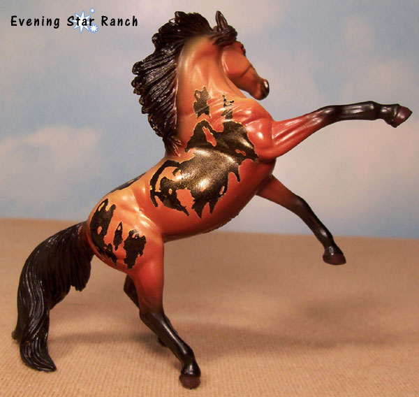 Breyer Stablemate Rearing Andalusian - 710016 Mini Phantasma