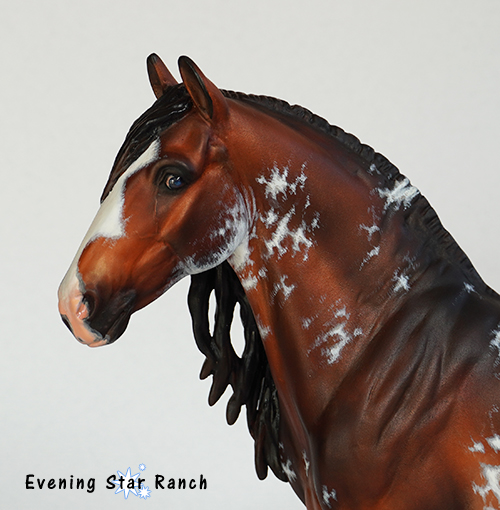 Breyer Traditional Spanish Stallion Custom by Lori Larsen Sapphire Sky Studios