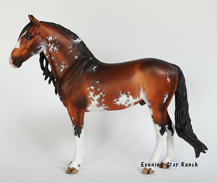 Breyer Traditional Spanish Stallion Custom by Lori Larsen Sapphire Sky Studios