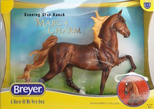 Breyer Traditional Racking Saddlebred Stallion - 1847 Marc of Charm
