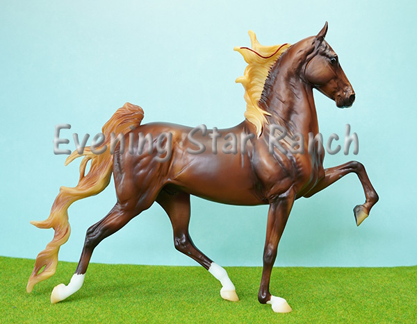 Breyer Traditional Racking Saddlebred Stallion - 1847 Marc of Charm