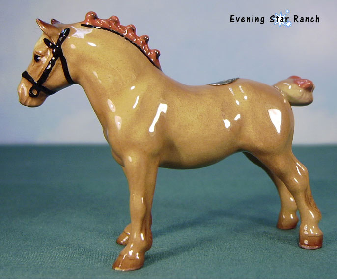 Hagen-Renaker Belgian Drafter Miniature - 3296