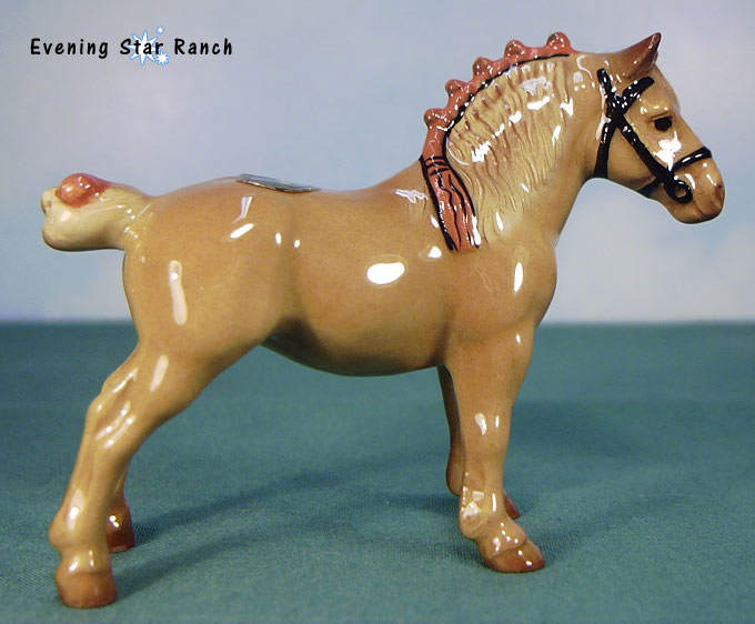 Hagen-Renaker Belgian Drafter Miniature - 3296