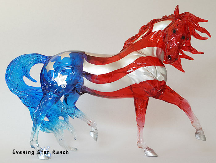 Breyer Traditional Espirit - Old Glory 1845