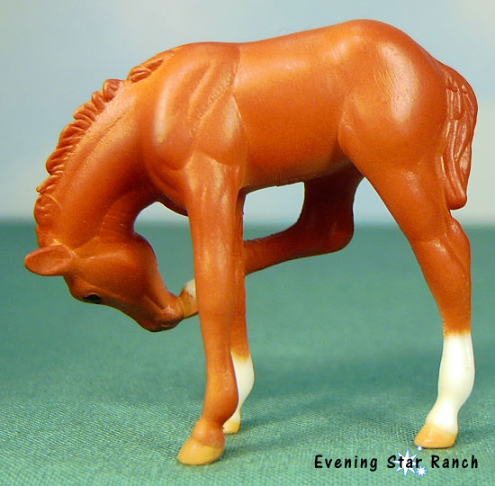 Breyer Stablemate Scratching Foal - 5655