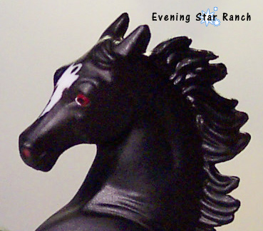 Breyer Stablemate Arabian Rearing - 5917 Mini Skullduggery
