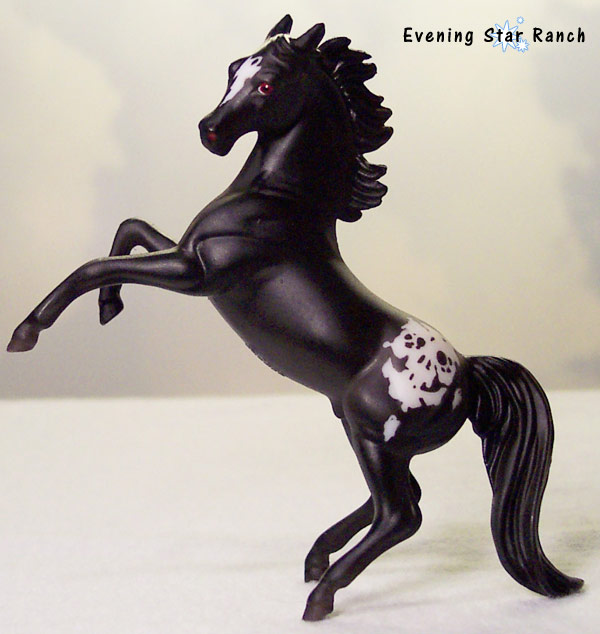 Breyer Stablemate Arabian Rearing - 5917 Mini Skullduggery